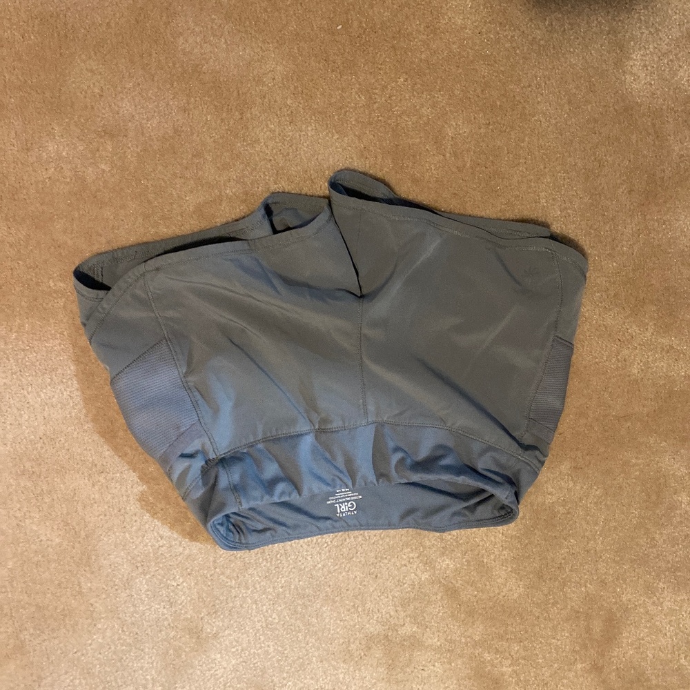 Record breaker 3” shorts grey from athleta girl